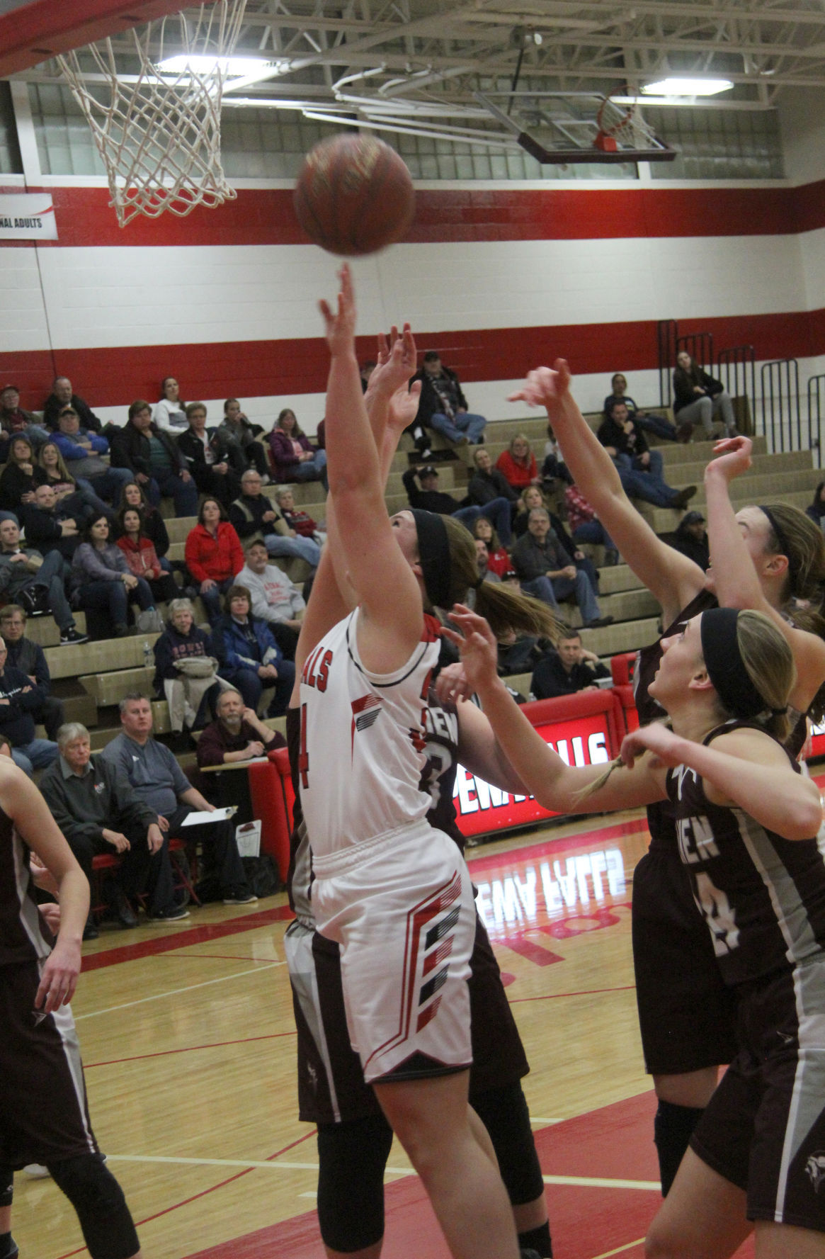 Holmen at Chi-Hi girls basketball 1-2-18